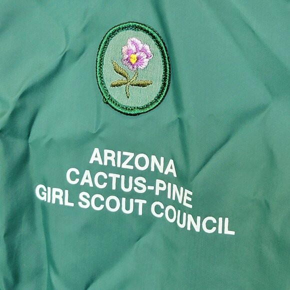 Velva Sheen Vintage Girl Scout Green Jacket Size S - Picture 5 of 8
